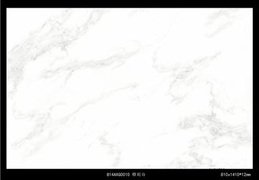 Grande porcelaine blanche Tile81*141cm de regard de marbre de tuile de porcelaine de Carrare de tuile de mur de grand format de taille de tuile