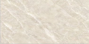 La conception 30x60 de l'Italie avance la surface petit à petit polie en céramique d'anti de glissement couleur crème jaune de tuile