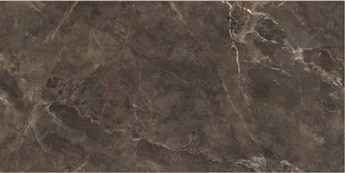 Carrelage en céramique de cuisine de Brown de salle de bains de marbre/carrelage vitré par 90*180cm poli mince de porcelaine