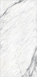 Grand de taille de Carrare 1200x2400mm carrelages de porcelaine de salon de carrelages de mur et de la porcelaine