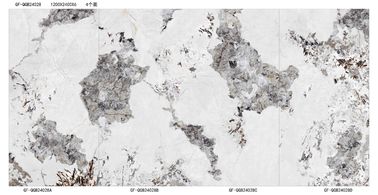 Le grand format poli a glacé la cuisine le mur en céramique que blanc couvre de tuiles la tuile de porcelaine de regard de marbre de 1200x2400 millimètre