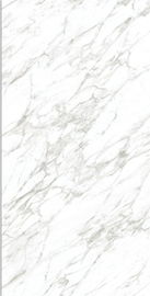 Tuile blanche non vitrée de porcelaine de regard de marbre de couleur du plancher Tiles64x128inch de grande porcelaine de taille