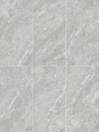 Le plancher blanc et le mur de salle de bains de Carrare polis ont glacé des tuiles de porcelaine