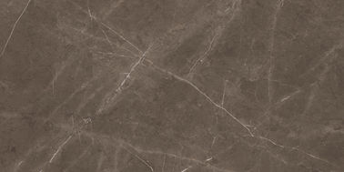 Tuiles d'intérieur de porcelaine de grande de dalle de Solid Surface Marble de fabricant de Brown de couleur vente chaude de la tuile 750x1500mm