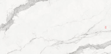 Tuiles blanches de dalle vitrées par 900x1800mm de mur et de plancher