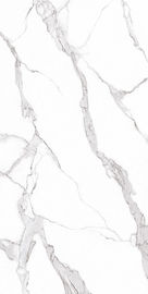 carrelage vitré poli rustique de porcelaine de Formatindoor de couleur blanche extérieure de 1200x2400mm grand