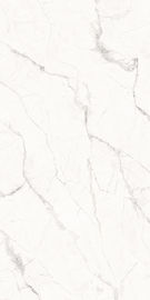 Tuile de marbre à la maison blanche de porcelaine de regard de la décoration 9mm de mur de projet d'hôtel