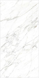 Porcelaine italienne Tile1600*3200mm de finition de regard de marbre de striation de Carrare de pleines de corps tuiles de marbre blanches de plancher