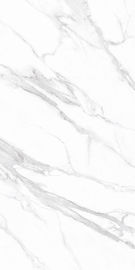 Tuile moderne polie blanche de porcelaine du lustre 1600*3200mm de marbre de Carrare