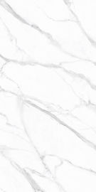 Tuiles de marbre en céramique polies blanches de carrelages de lustre de haute qualité de marbre de Carrare de bon salon 160*320cm