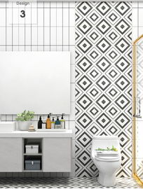 Matte Finished Bathroom Thin Marble 12' tuile moderne de porcelaine de X12