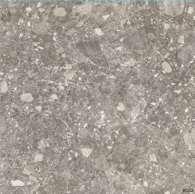 Tuile de porcelaine de marbre d'absorption d'eau du gris 0,5% pour le mur intérieur