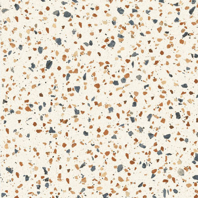 Les carrelages beiges de sol de mosaïque de mélange cimentent les dalles d'intérieur de partie supérieure du comptoir de cuisine de Tableau 60X60CM