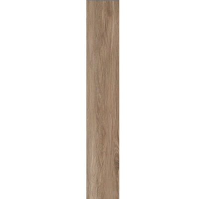 48 x 8 pouces glissent non la couleur d'intérieur de Matt Surface Wood Look Brown de tuiles de porcelaine