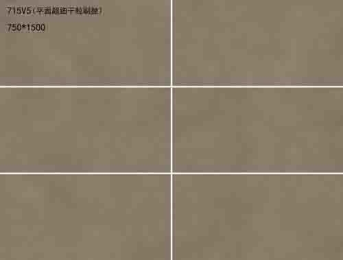 les tuiles d'intérieur Brown de porcelaine de taille de 750x1500mm colorent les tuiles en céramique de mur